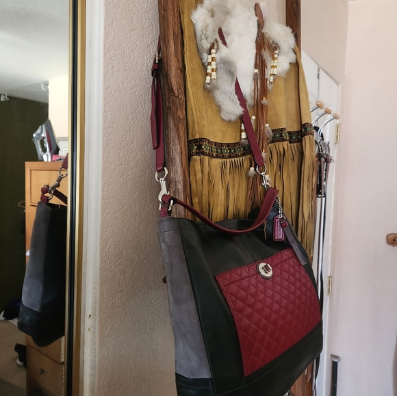 Coach Park Quilted Color Block Hobo CrossbodyProduct Code: 2829756 - Picture 10 of 15